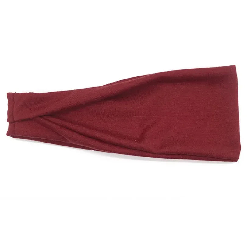 Twist & Transcend Yoga Headband Garnet